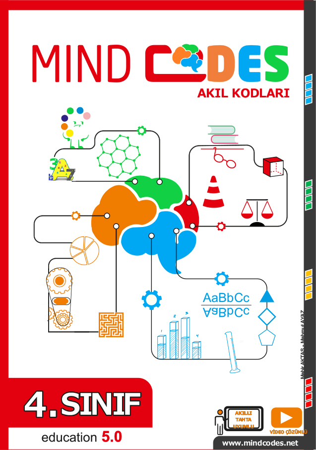 4. Sınıf MİND CODES kapak görseli